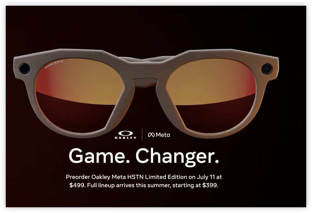 Meta × Oakley AI Glasses Debut! Redefining the AI Glasses Market Landscape!