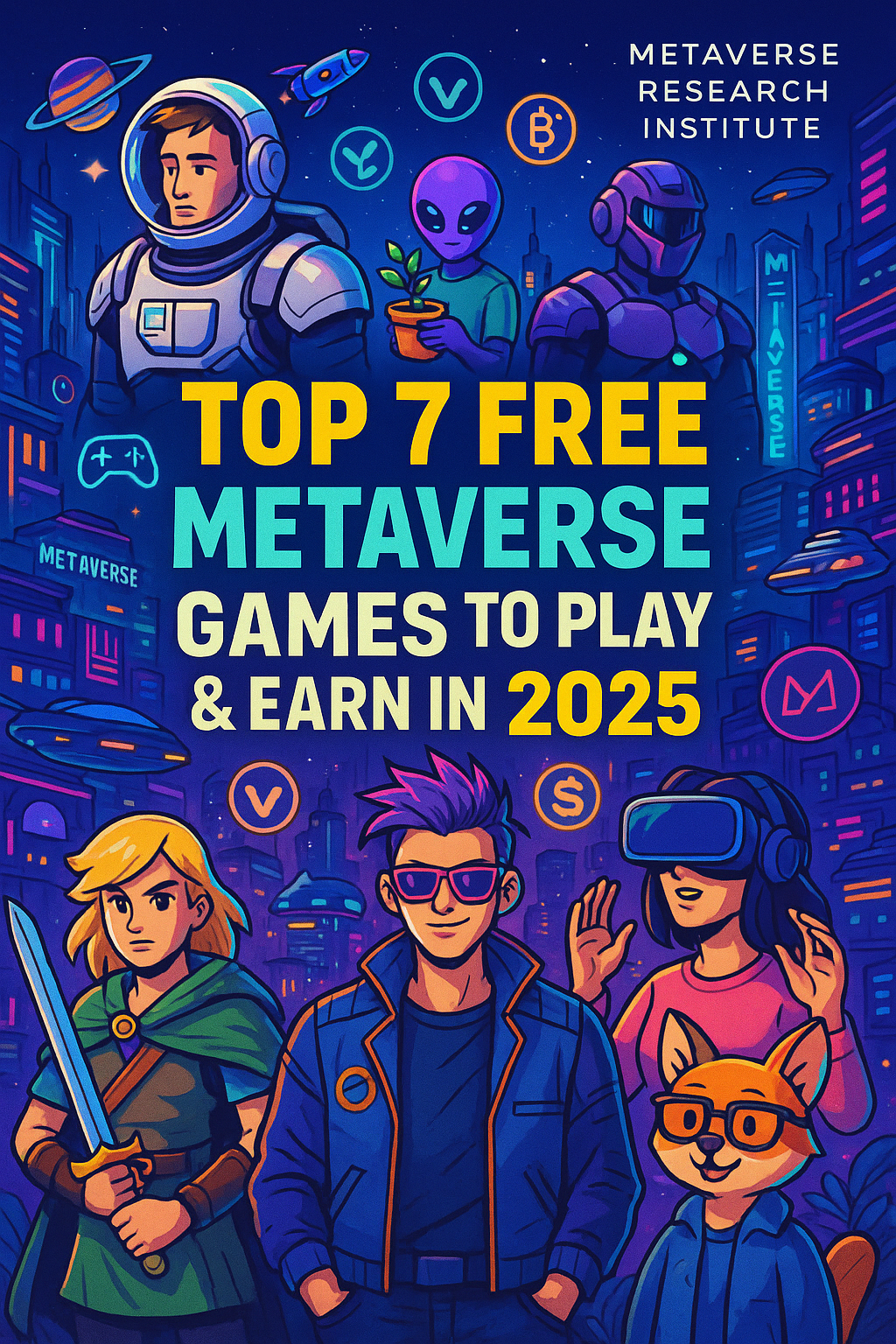 The 7 Best Metaverse Games to Play and Earn in 2025: Experience the Digital Future