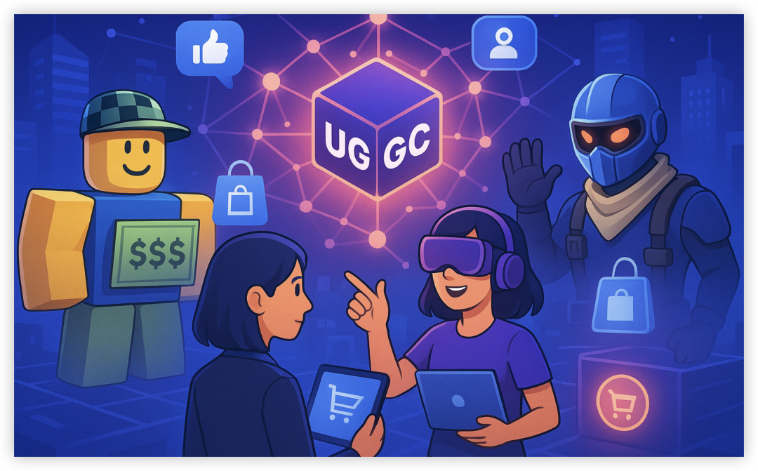 元宇宙新势力崛起:Roblox 和 Fortnite 之外的 UGC 创作者正在被品牌盯上!