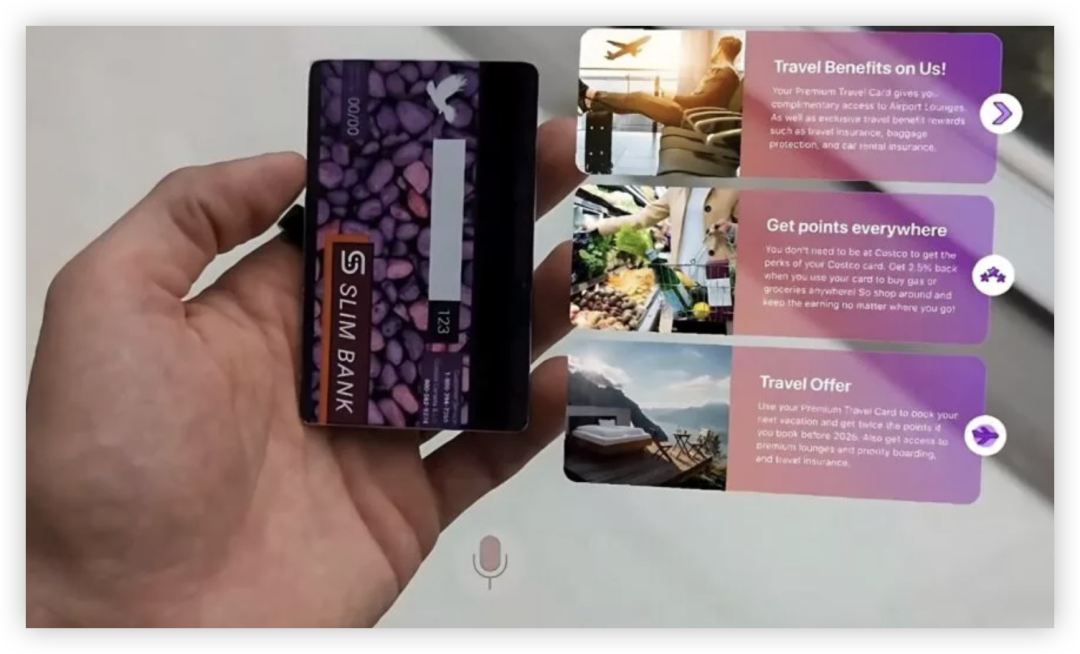 AR支付卡片「XRCard」登场！智能眼镜实现语音操作的未来！