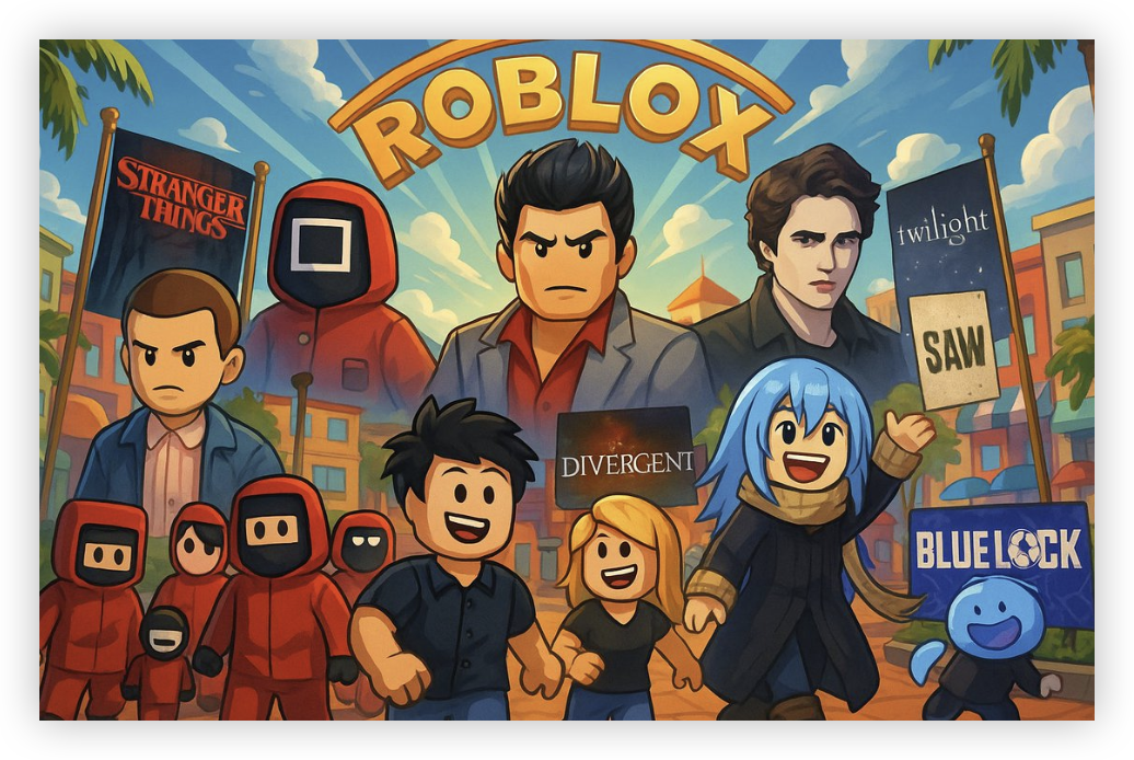Roblox Launches IP Licensing Platform: Squid Game and Stranger Things Enter the Metaverse